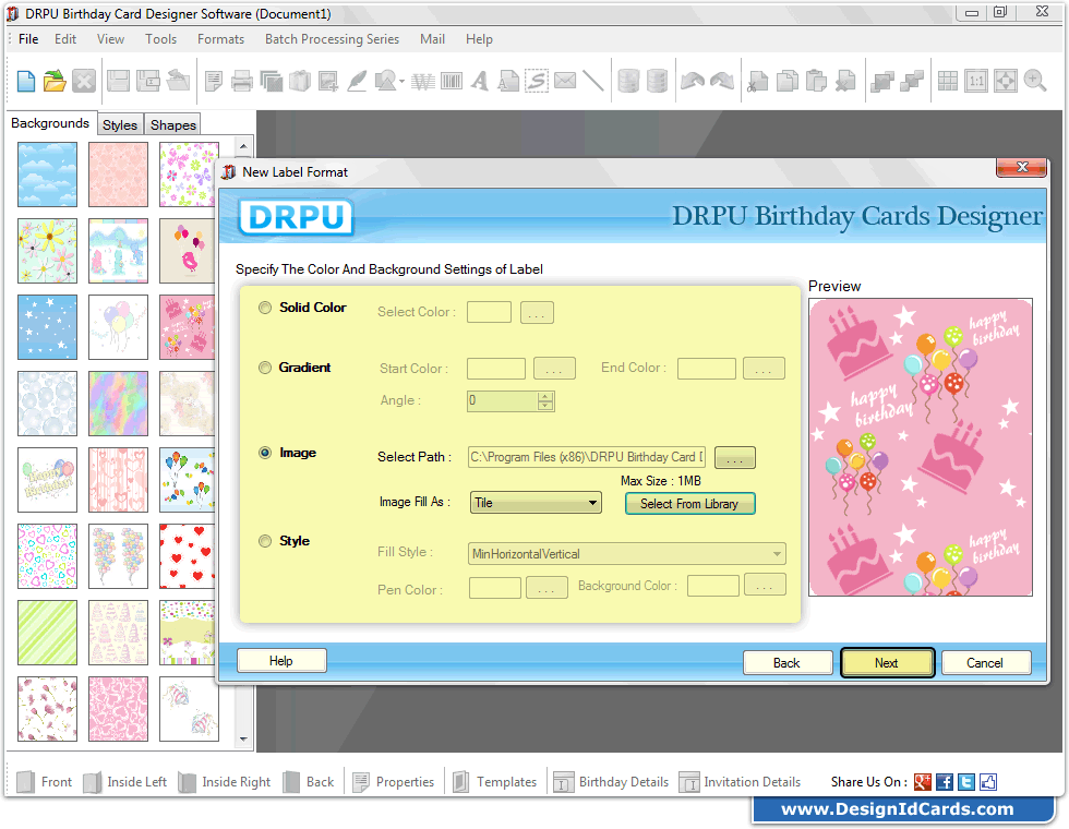 Browse path of image Browse path of image