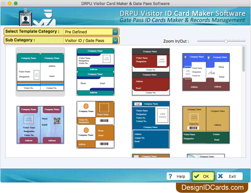 Select Pre-defined Templates Select Pre-defined Templates