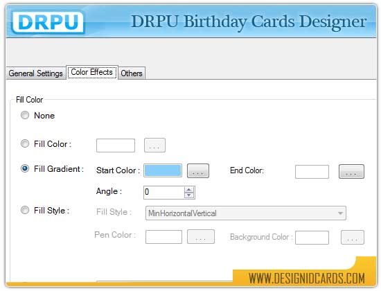 Design Birthday Cards screenshot