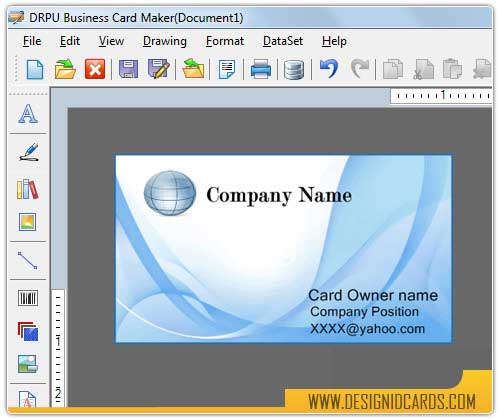 Windows 8 Business Cards Design Software full