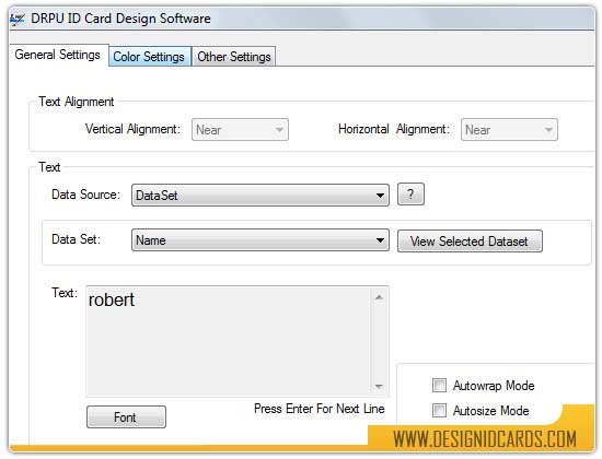 Design Id Card software