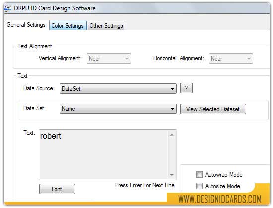 ID Card Maker Program screenshot