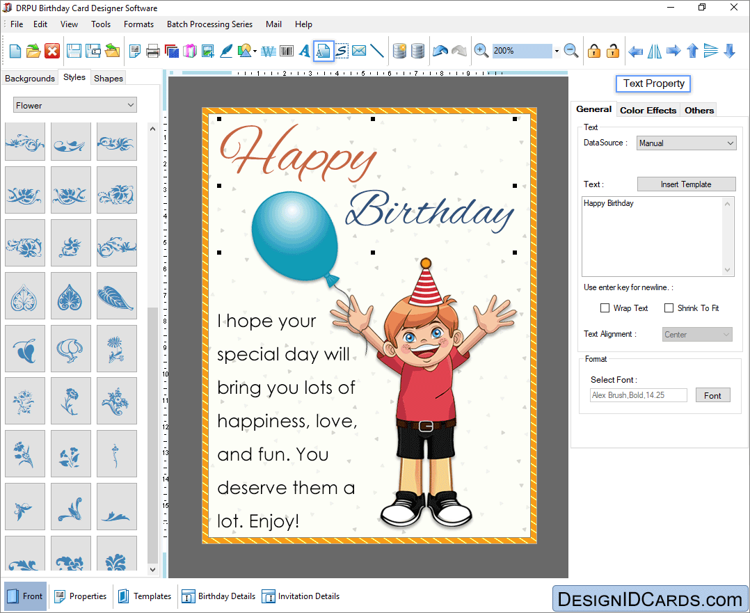 Design Birthday Cards